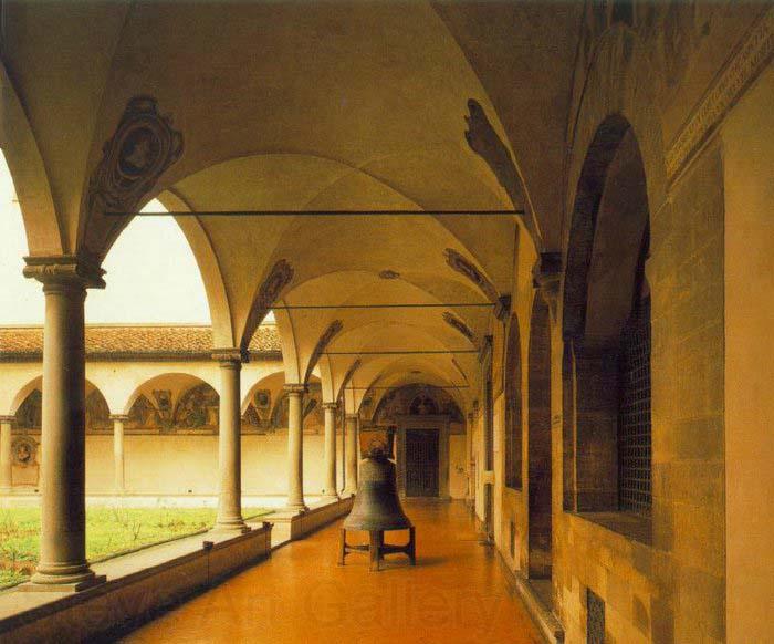 Fra Angelico View of the Convent of San Marco Spain oil painting art